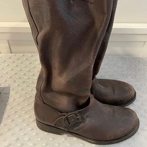 FRYE boots, brown, size 9 womens